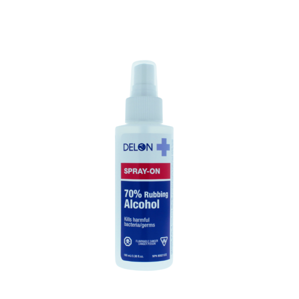 Delon Laboratories 70% Rubbing Alcohol Spray